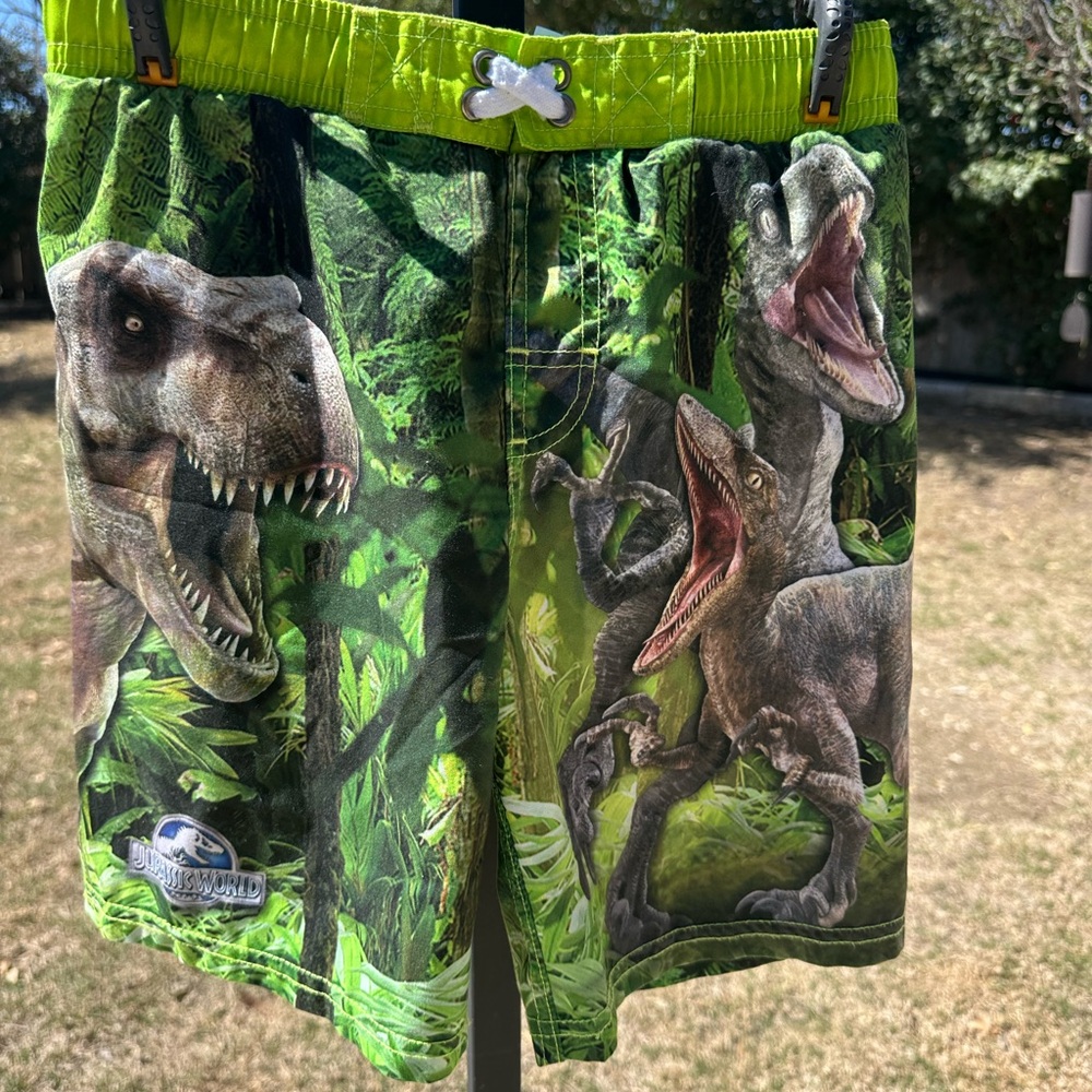 Jurassic World Dinosaur Swim Trunks